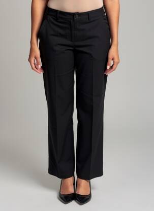 Pantalon drept negru FRANSA femeie