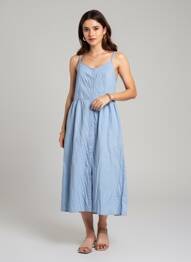 Rochie scurtă albastru VILA femeie