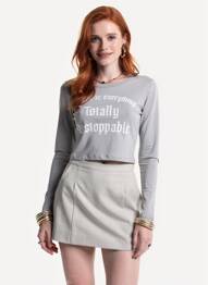 Tricou gri TALLY WEIJL femeie