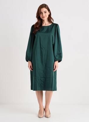 Rochie lungă verde VILA femeie