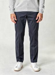 Pantalon drept albastru MANGO bărbat