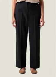 Pantalon drept negru VILA femeie