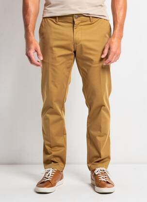Pantalon chino maro JACK & JONES bărbat