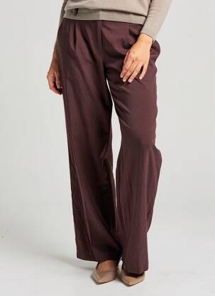 Pantalon drept maro ONLY femeie