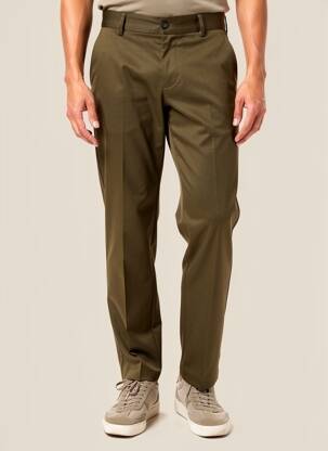 Pantalon drept bej MANGO bărbat