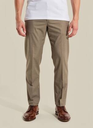 Pantalon chino bej MANGO bărbat