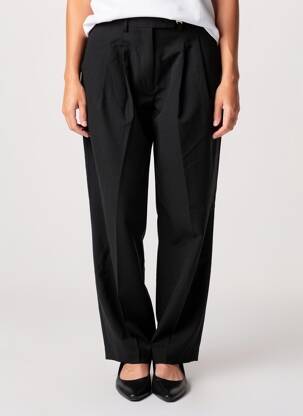Pantalon larg negru YUGEN femeie