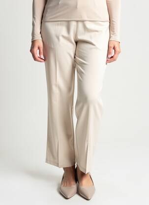 Pantalon drept gri JACQUELINE DE YONG femeie