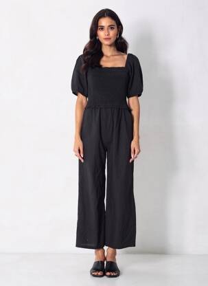 Salopetă-pantalon negru JACQUELINE DE YONG femeie
