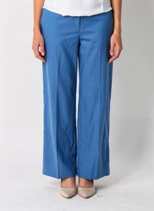 Pantalon larg albastru VERO MODA femeie