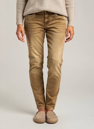 Pantalon chino bej STREET ONE femeie