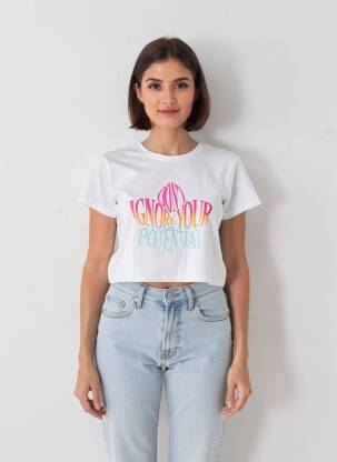 Tricou alb ONLY femeie