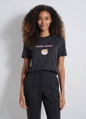 Tricou negru ONLY femeie