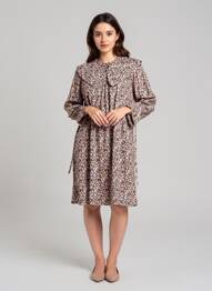 Rochie midi roz OBJECT femeie