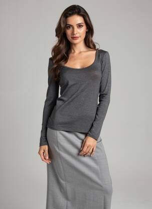 Tricou negru MANGO femeie