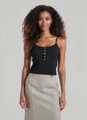 Top negru ONLY femeie
