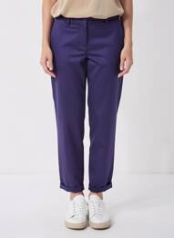 Pantalon chino violet IMPERIAL femeie