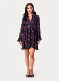 Rochie scurtă violet OPULLENCE femeie