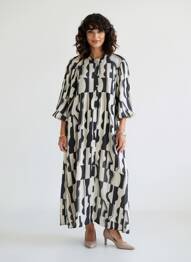 Rochie lungă alb SUMMUM femeie