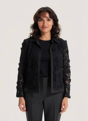 Jachete elegante negru TWINSET femeie
