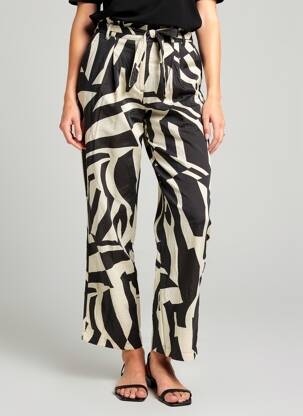 Pantalon drept negru VILA femeie