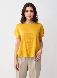 Top galben VERO MODA femeie