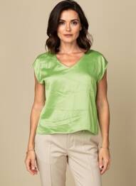 Tricou verde BELLITA femeie