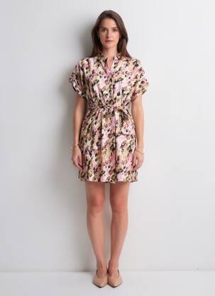 Rochie scurtă roz VERO MODA femeie