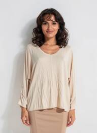 Tricou bej STREET ONE femeie