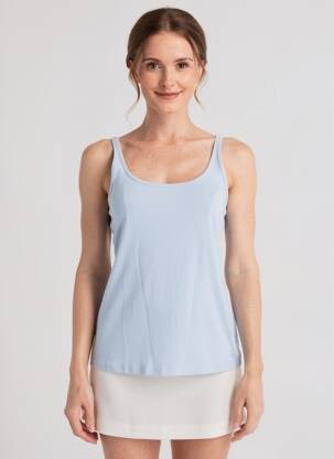 Top albastru OPUS femeie