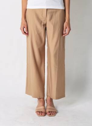 Pantalon larg maro VERO MODA femeie