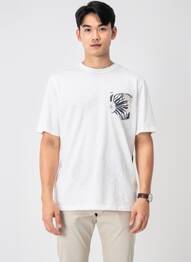 Tricou alb JACK & JONES bărbat