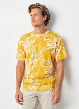 Tricou albastru JACK & JONES bărbat