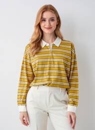 Polo galben ONLY femeie