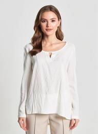 Tricou alb TOM TAILOR femeie