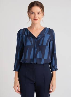 Tricou albastru STREET ONE femeie