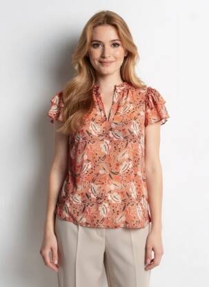Tricou portocalie GARCIA femeie