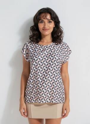 Tricou multicolor MORE & MORE femeie