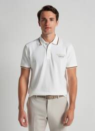 Polo alb JACK & JONES bărbat