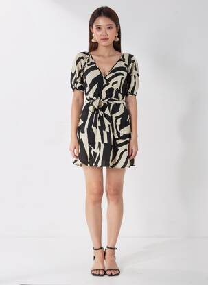 Rochie scurtă negru VILA femeie
