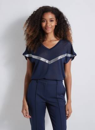 Tricou albastru ONLY femeie