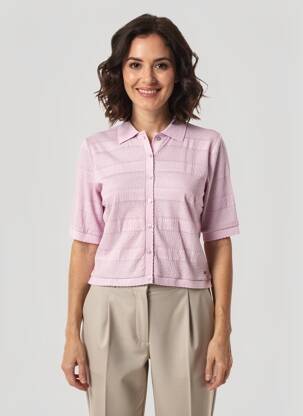 Polo violet GARCIA femeie