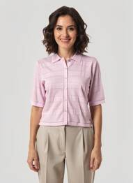Polo violet GARCIA femeie