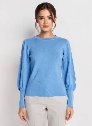 Pulover albastru VERO MODA femeie