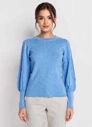 Pulover albastru VERO MODA femeie