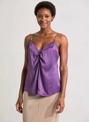 Top violet MORGAN femeie