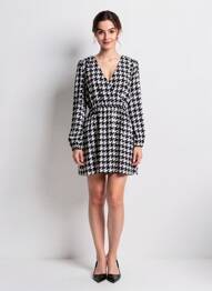 Rochie scurtă alb ONLY femeie