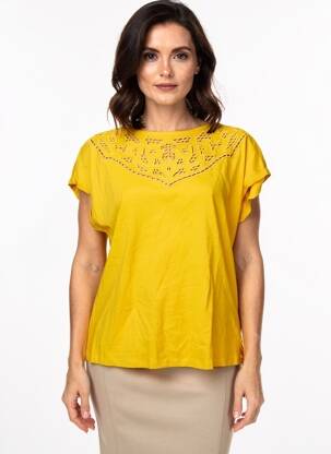 Tricou galben STREET ONE femeie