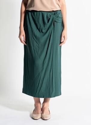 Fustă lungă verde OPUS femeie