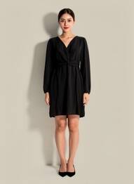 Rochie scurtă negru MOLLY BRACKEN femeie